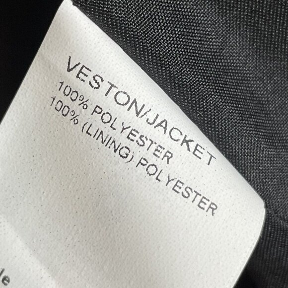 Joseph Ribkoff Veston Jacket Sz 12 Brown Zebra Print Open Waterfall Drawstring - Picture 10 of 10